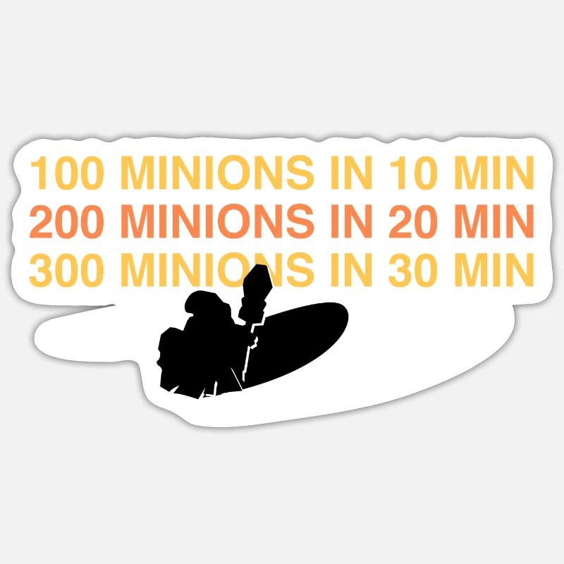 Sticker Größe S (10 x 10 cm) -