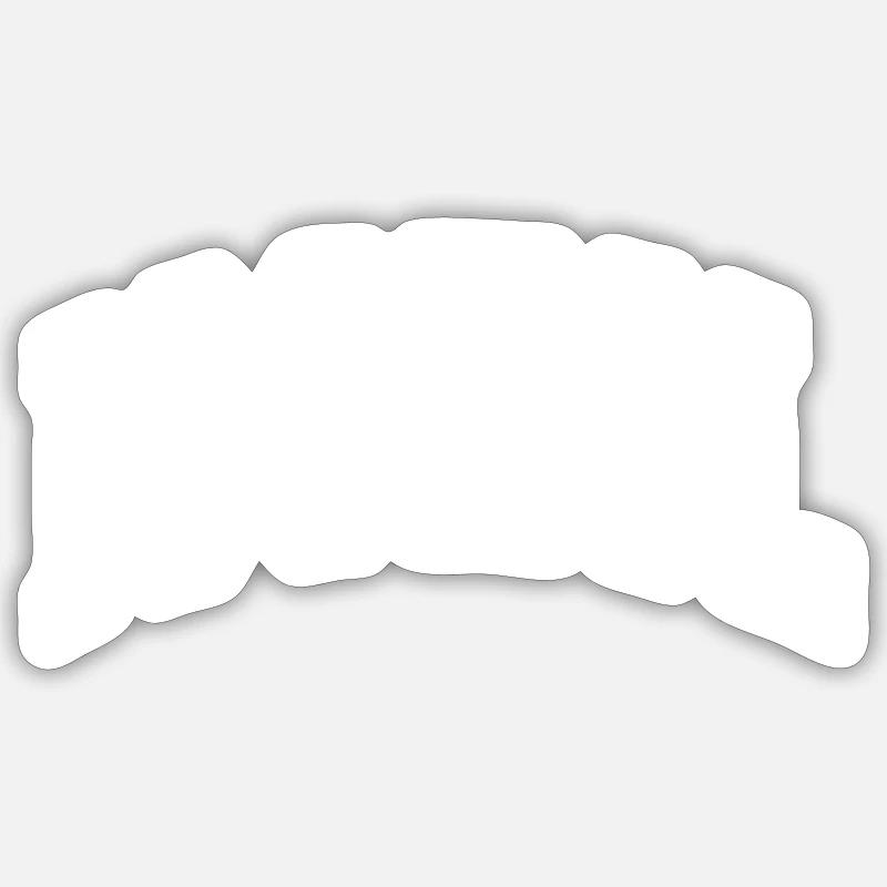 Ischgl - Sticker Größe S (10 x 10 cm) - Mattweiß