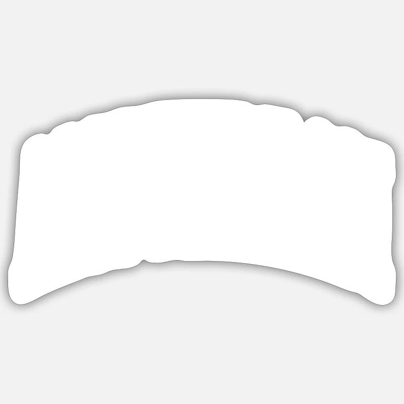 Amsterdam - Sticker size S (10 x 10 cm) - white matte