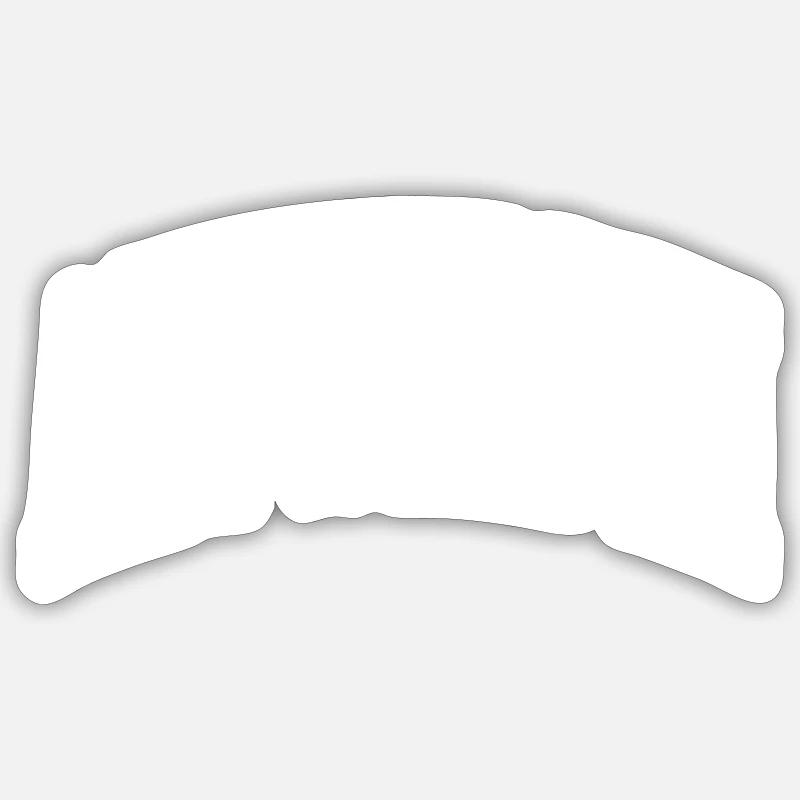 Anvers - Sticker taille S (10 x 10 cm) - blanc mat