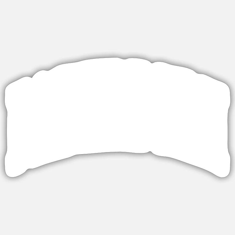 Paderborn - Sticker taille S (10 x 10 cm) - blanc mat