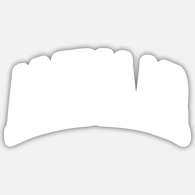 Alkmaar - Sticker size S (10 x 10 cm) - white matte