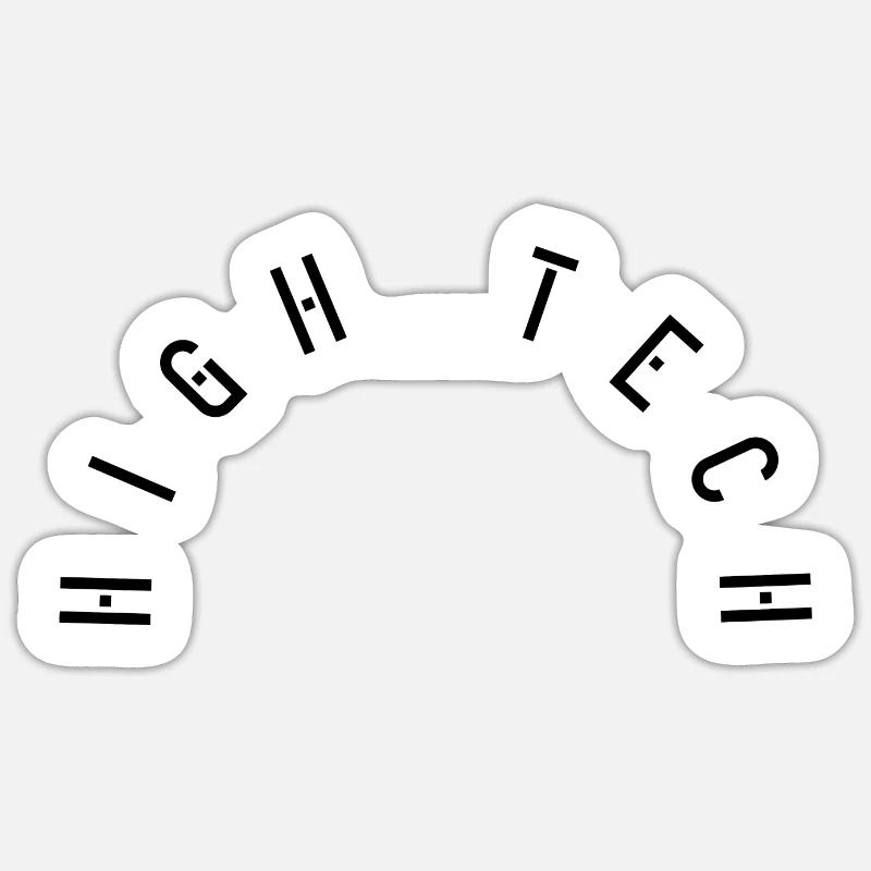 Hightech Sticker Größe S (10 x 10 cm)