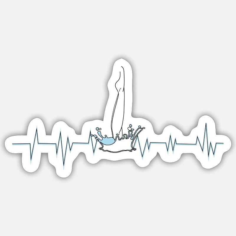 Sticker Größe S (10 x 10 cm) - 