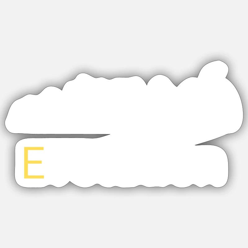 Gaming Evolution - Sticker Größe S (10 x 10 cm) - Mattweiß