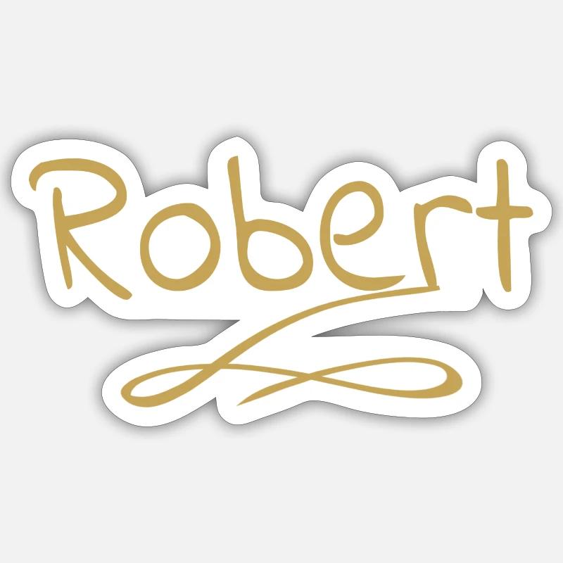 Robert Sticker size S (10 x 10 cm)