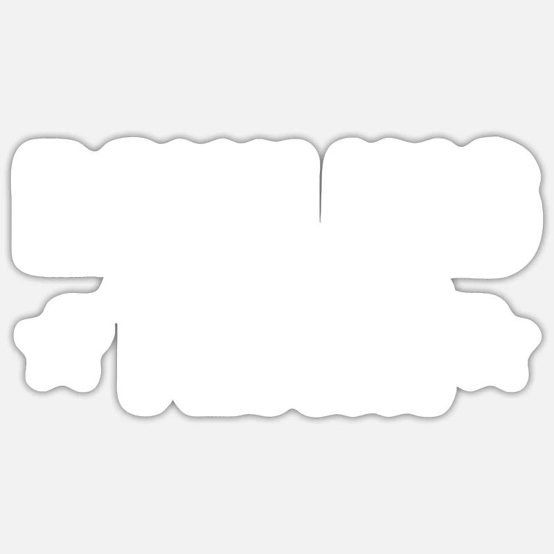Équipe de bowling - Sticker taille S (10 x 10 cm) - blanc mat