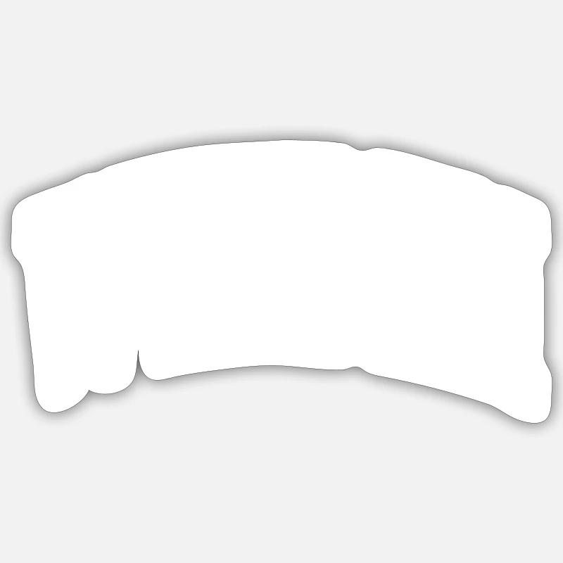 Graze - Sticker size S (10 x 10 cm) - white matte