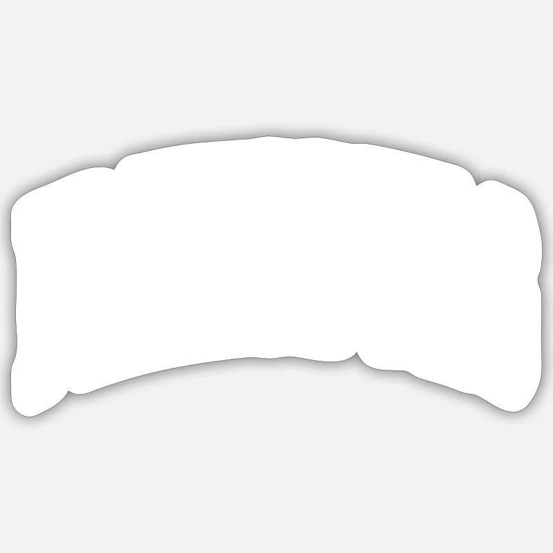 Flensburg - Sticker size S (10 x 10 cm) - white matte