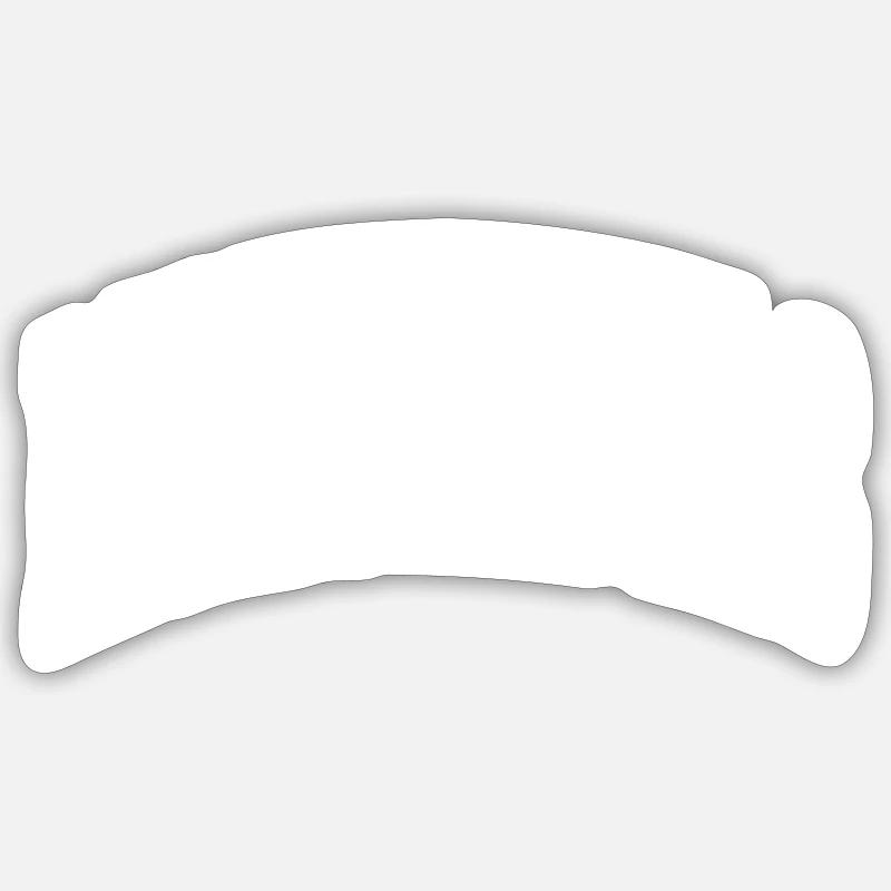 Lichtenfels - Sticker size S (10 x 10 cm) - white matte
