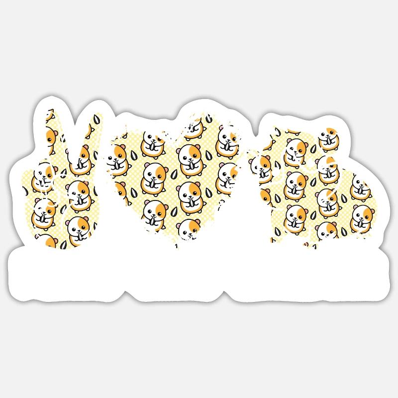 Sticker Größe S (10 x 10 cm) - 