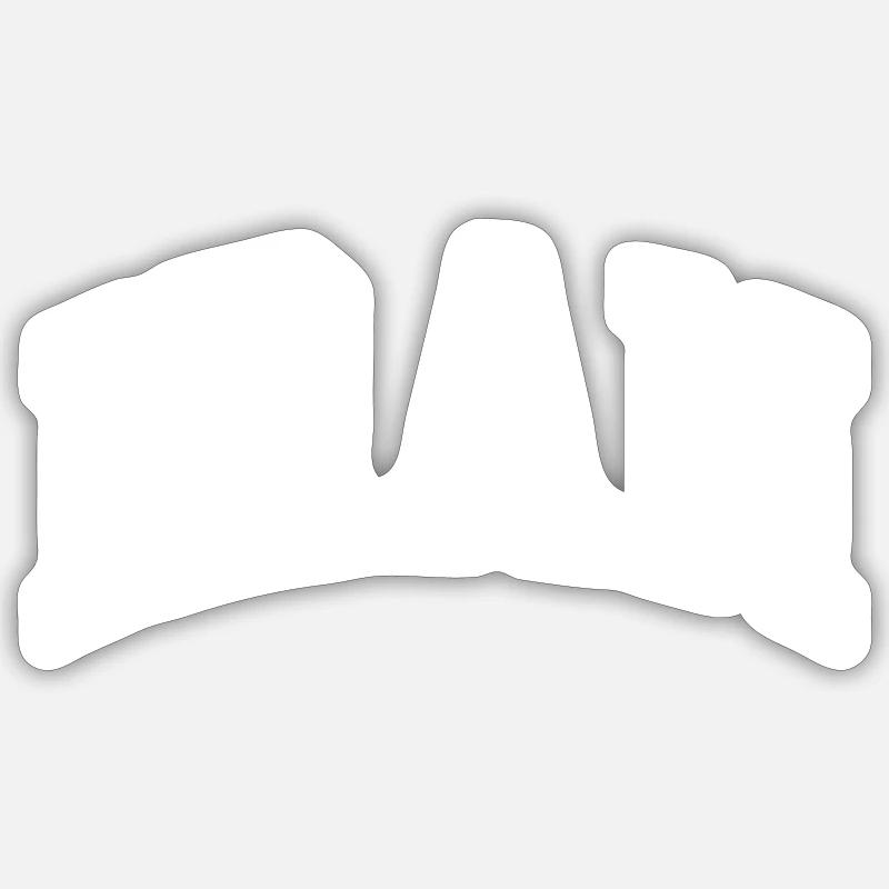 Sticker størrelse S (10 x 10 cm) -