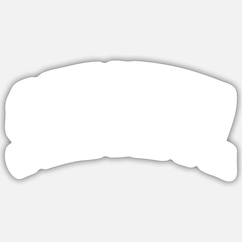 Sebnitz - Sticker taille S (10 x 10 cm) - blanc mat