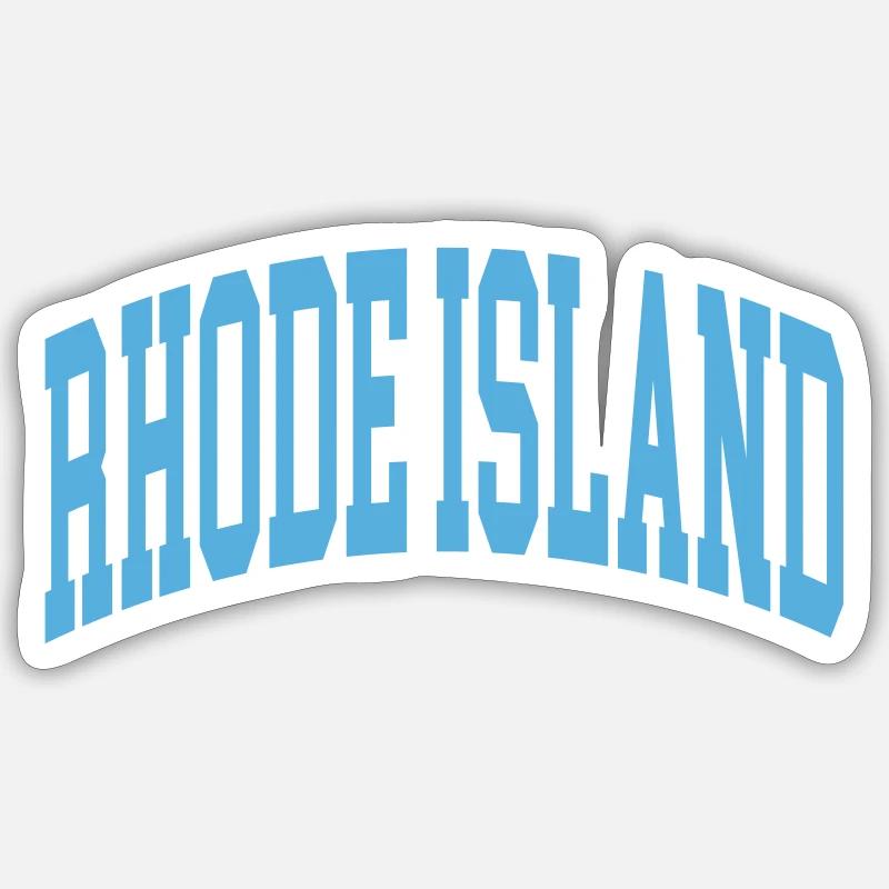 Rhode Island Sticker size S (10 x 10 cm)