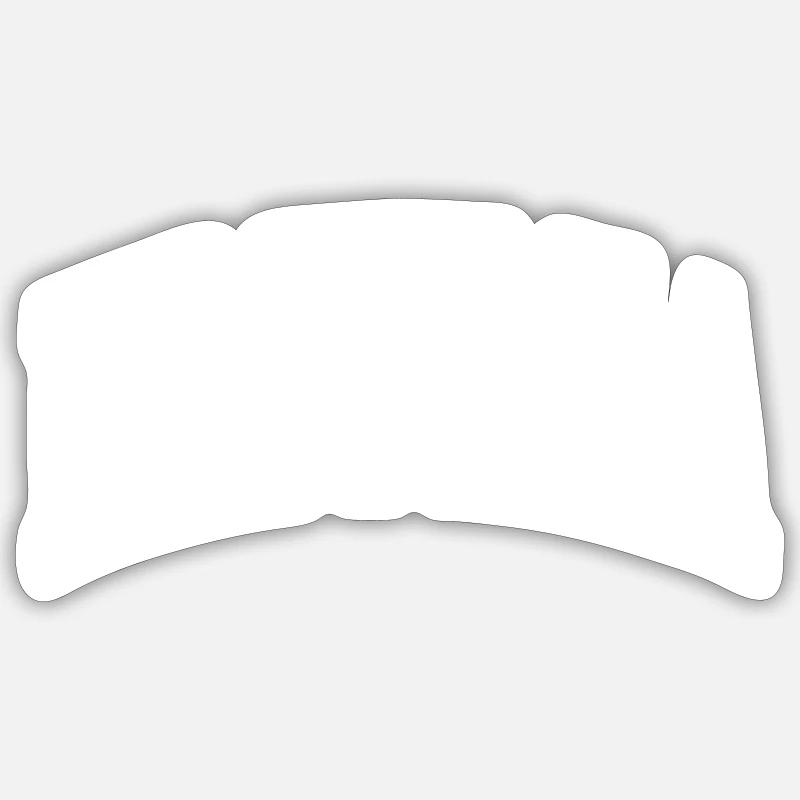 Érythrée - Sticker taille S (10 x 10 cm) - blanc mat