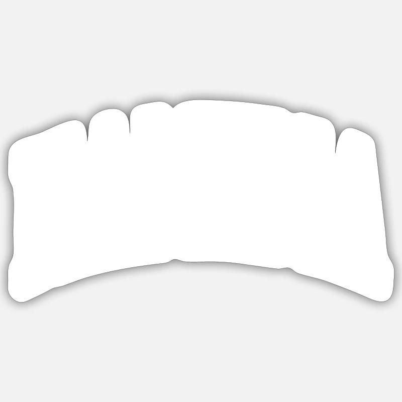 Namibia - Sticker size S (10 x 10 cm) - white matte