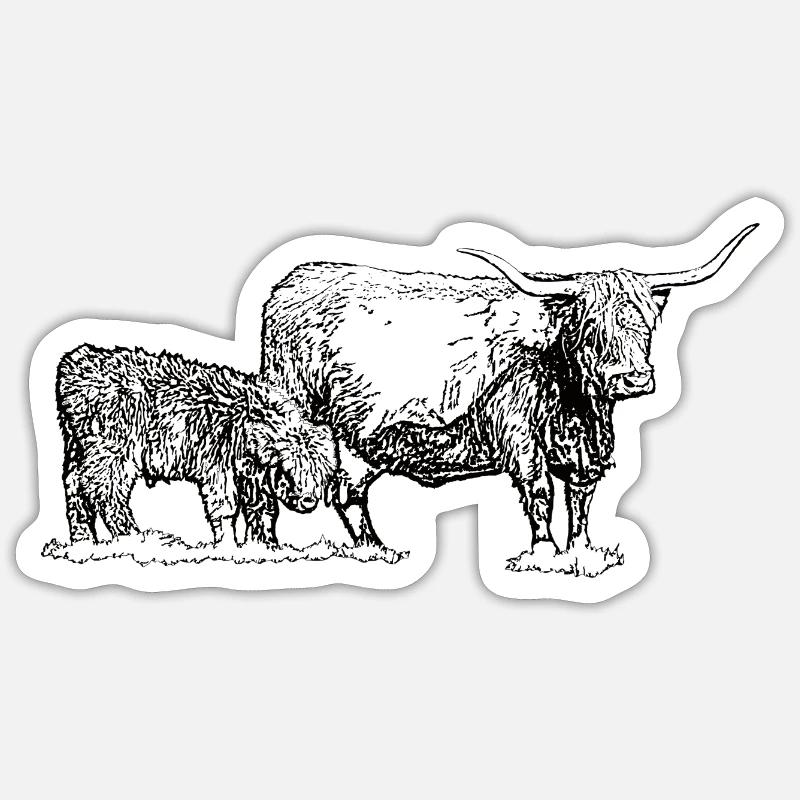 Sticker Größe S (10 x 10 cm) - 