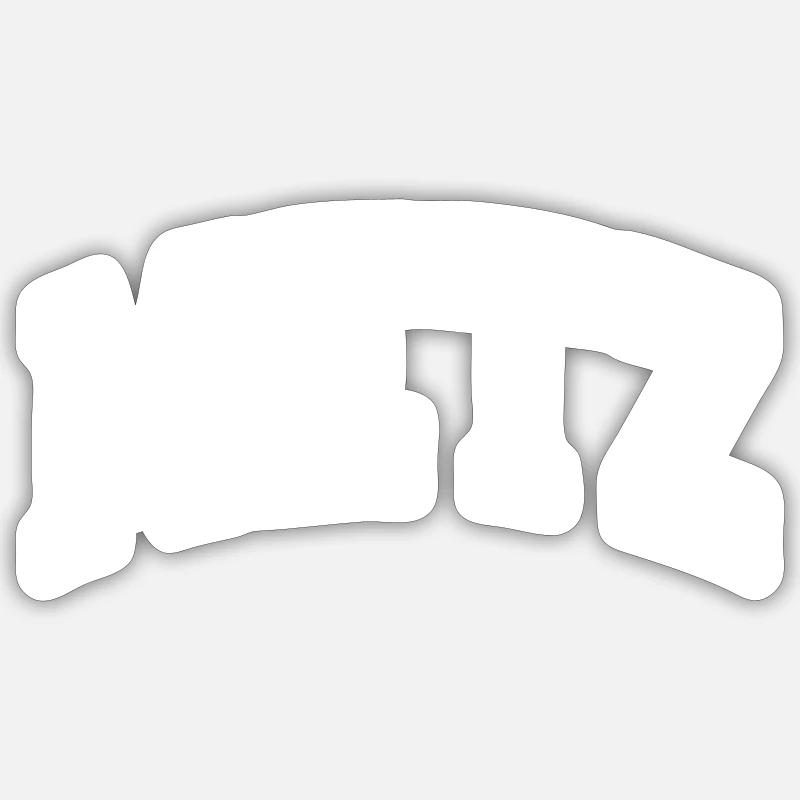 Metz - Sticker size S (10 x 10 cm) - white matte