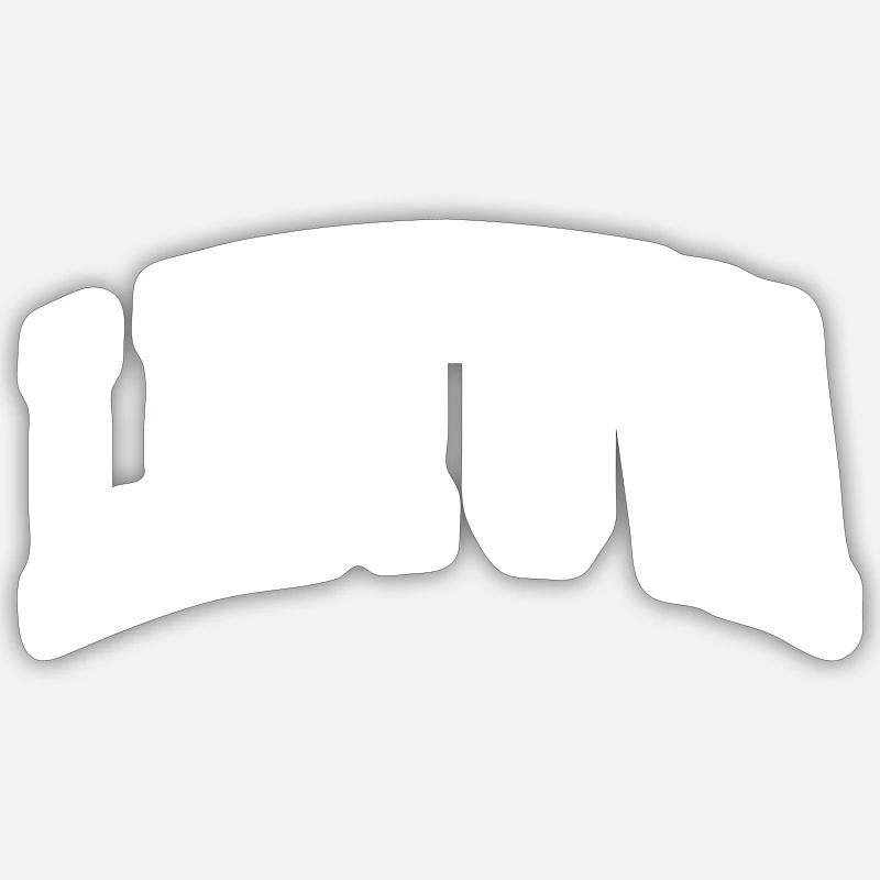 Lithuania - Sticker size S (10 x 10 cm) - white matte