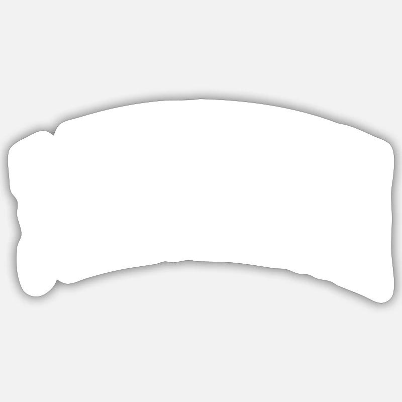 's-Hertogenbosch - Sticker taille S (10 x 10 cm) - blanc mat