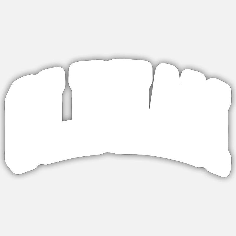 Sticker Größe S (10 x 10 cm) - 