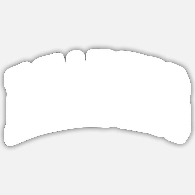 Lecture - Sticker taille S (10 x 10 cm) - blanc mat