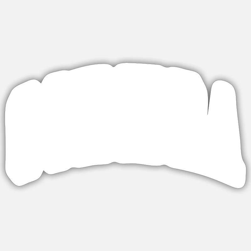 Coimbra - Sticker taille S (10 x 10 cm) - blanc mat