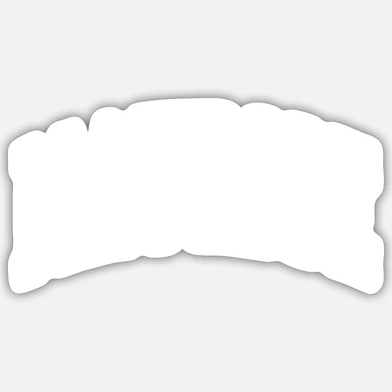 Mauritius - Sticker size S (10 x 10 cm) - white matte