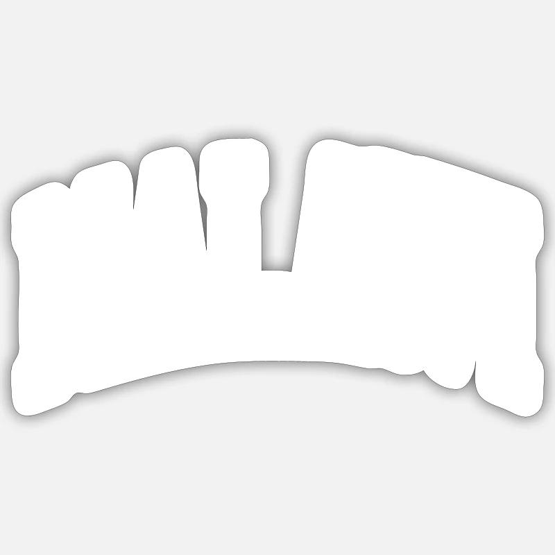 Sticker Größe S (10 x 10 cm) - 