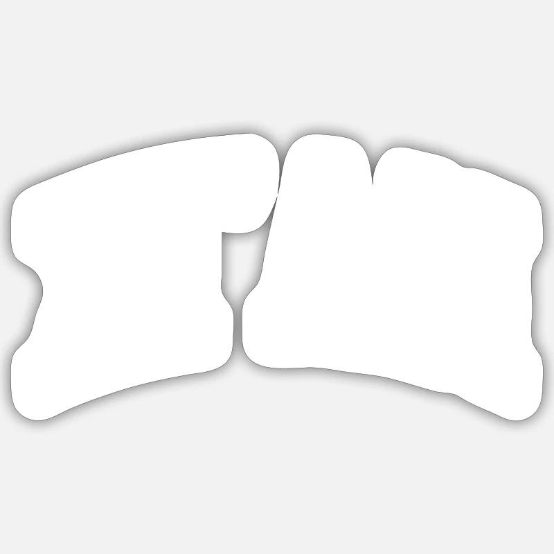 Sticker Größe S (10 x 10 cm) - 