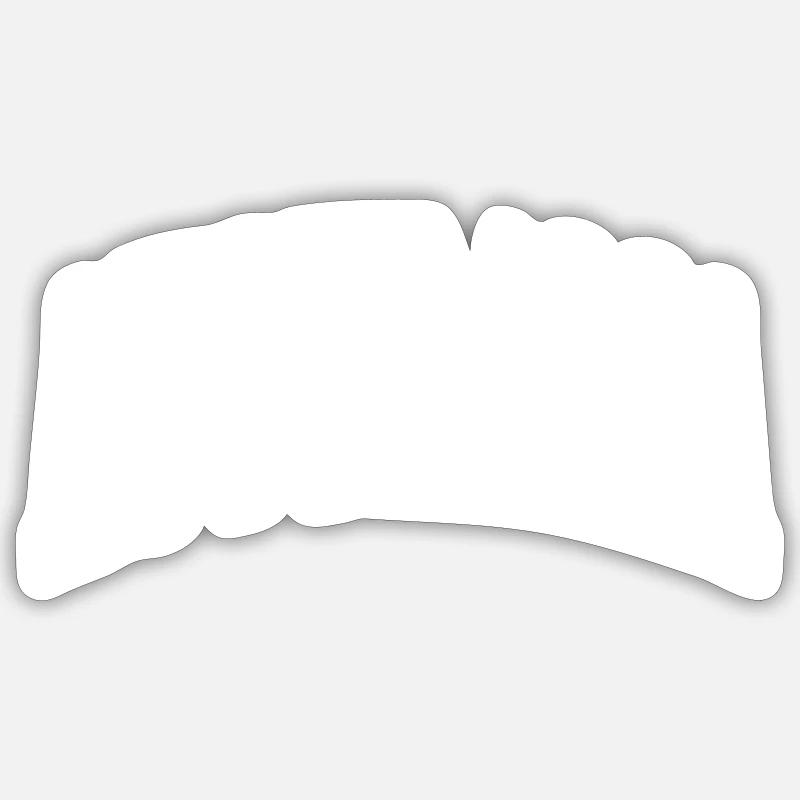 Australia - Sticker size S (10 x 10 cm) - white matte