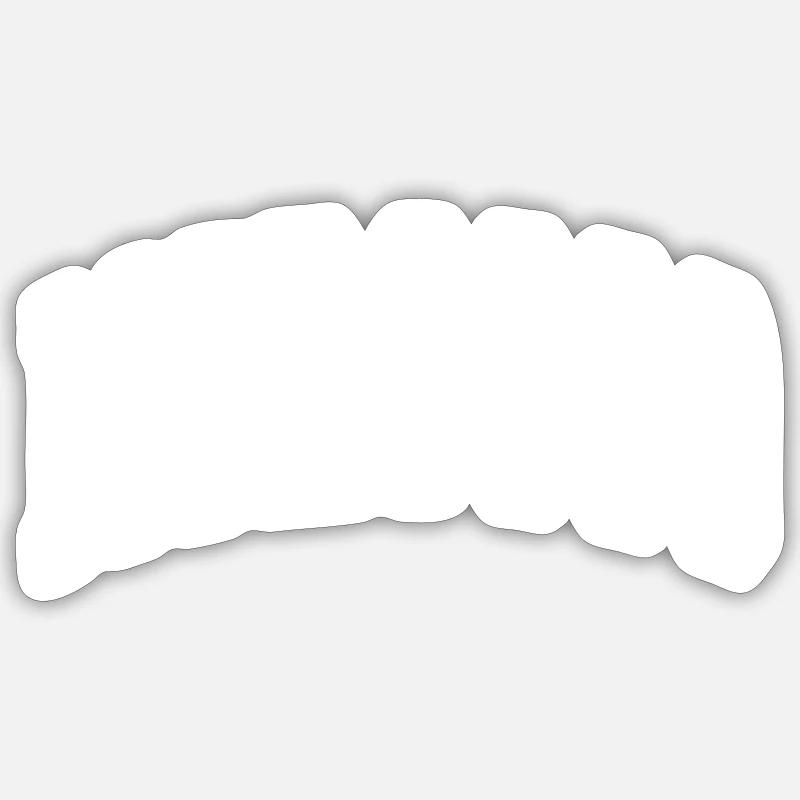Morocco - Sticker size S (10 x 10 cm) - white matte