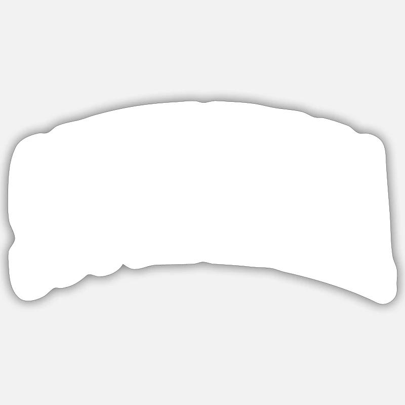 Corée du Sud - Sticker taille S (10 x 10 cm) - blanc mat