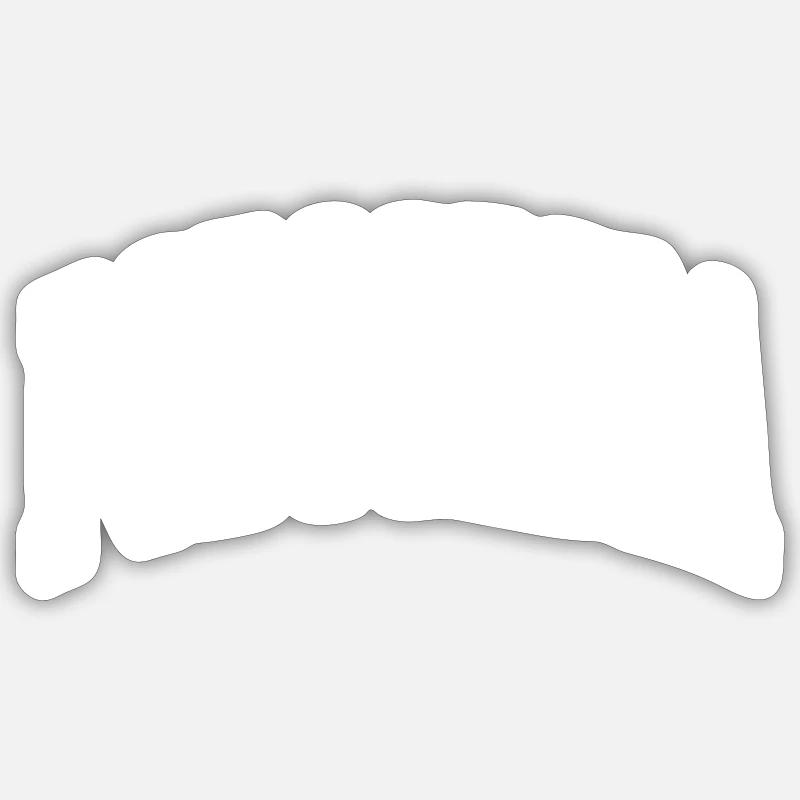 Podgorica - Sticker size S (10 x 10 cm) - white matte
