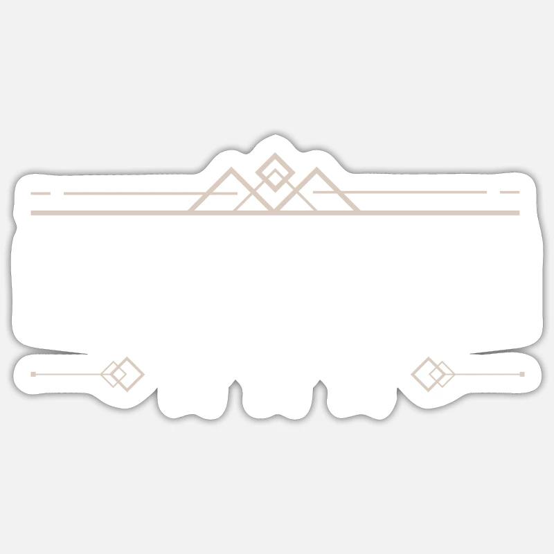 Kaufmann Beruf - Sticker Größe S (10 x 10 cm) - Mattweiß