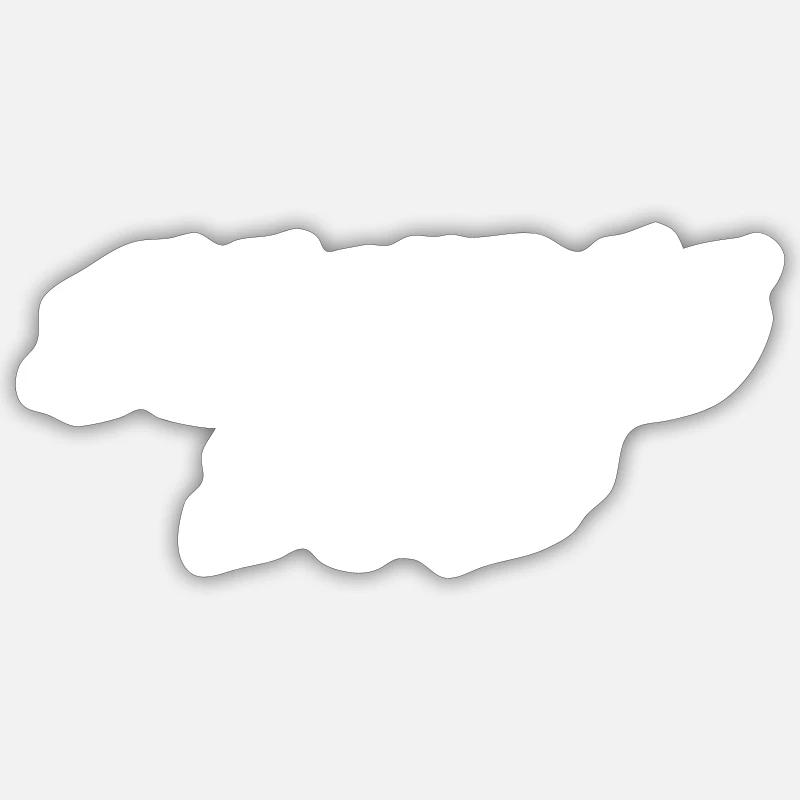 Jeu PC de jeu - Sticker taille S (10 x 10 cm) - blanc mat