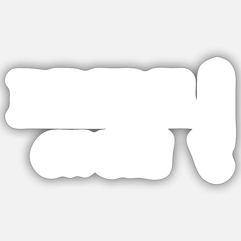 Sticker size S (10 x 10 cm) -