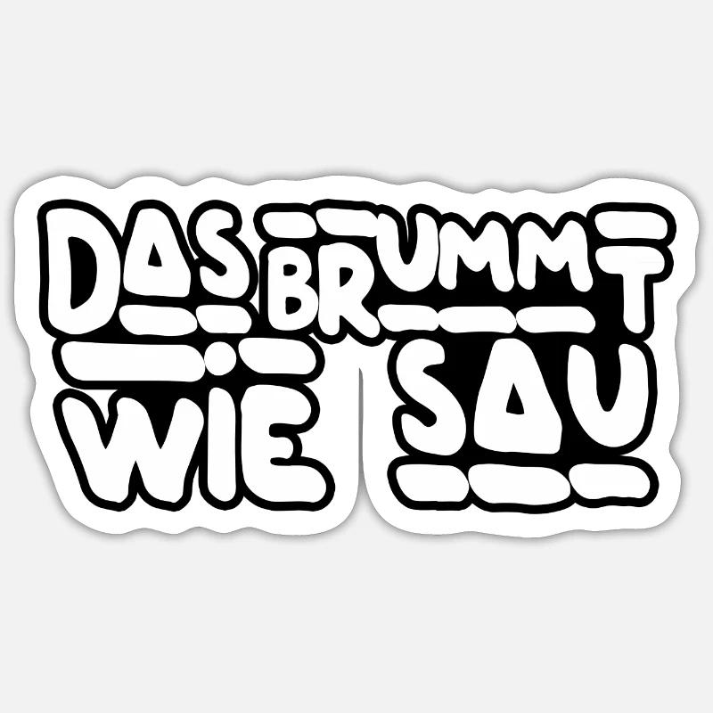 Sticker Größe S (10 x 10 cm) - 