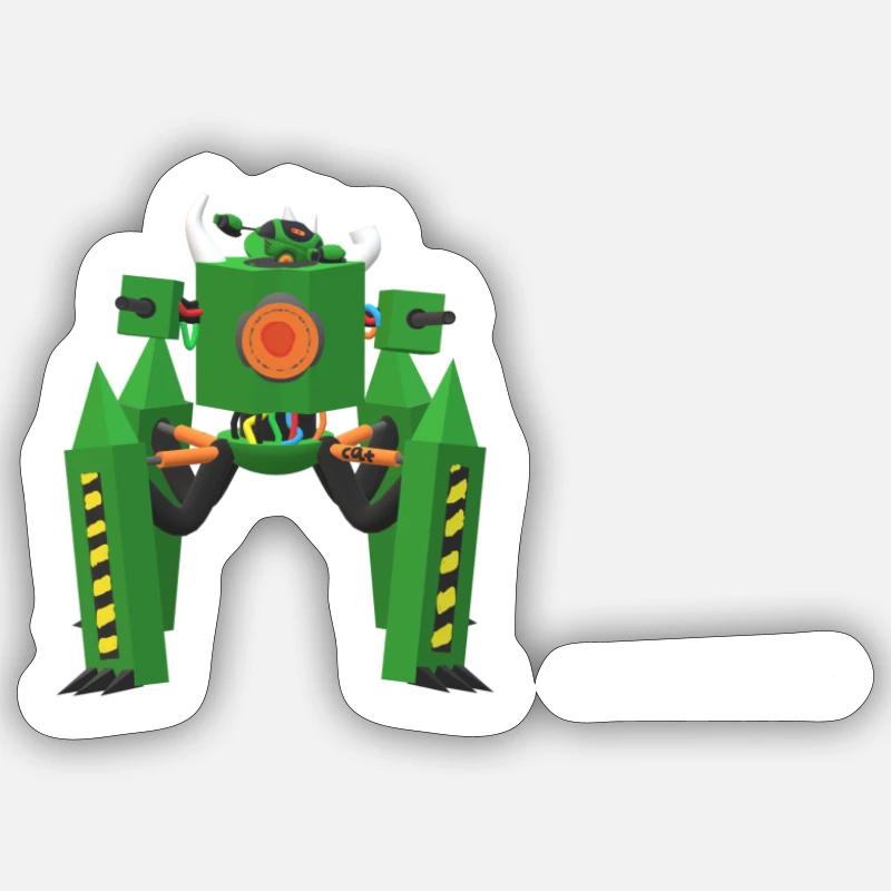 Sticker taille S (10 x 10 cm) - 