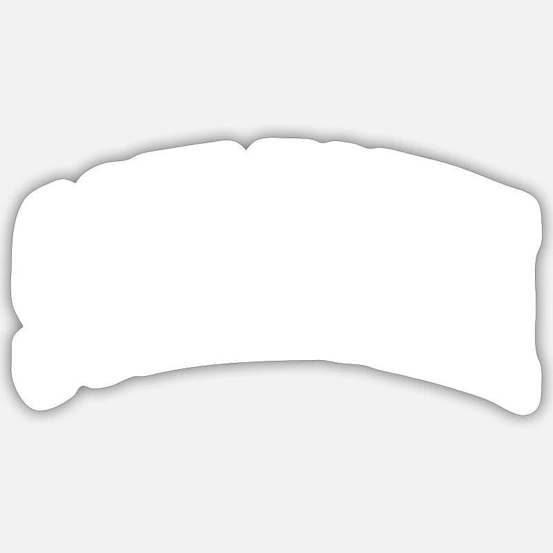 Silésie - Sticker taille S (10 x 10 cm) - blanc mat