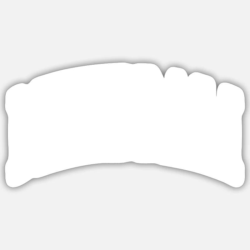 Mexicali - Sticker size S (10 x 10 cm) - white matte