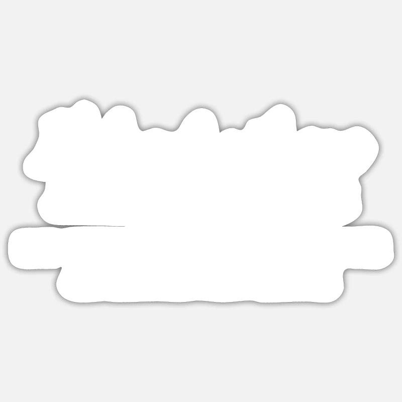 Je n'aime pas perdre - Sticker size S (10 x 10 cm) - white matte