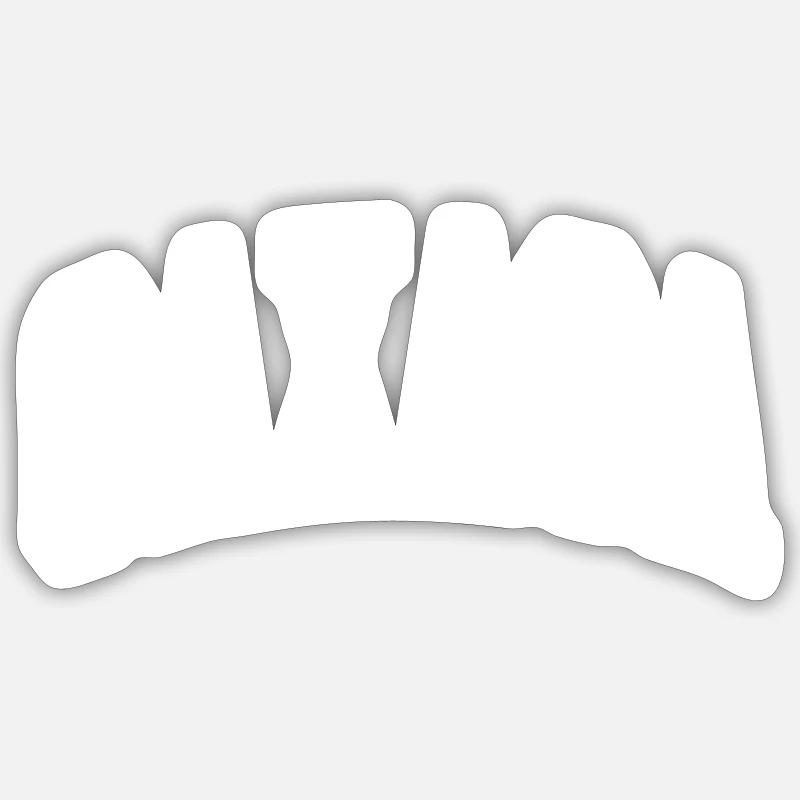 Oaxaca - Sticker taille S (10 x 10 cm) - blanc mat