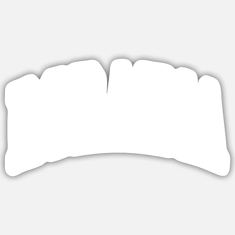 Roraima - Sticker Größe S (10 x 10 cm) - Mattweiß