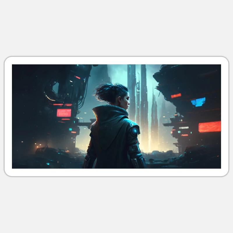 Sticker taille S (10 x 10 cm) - 