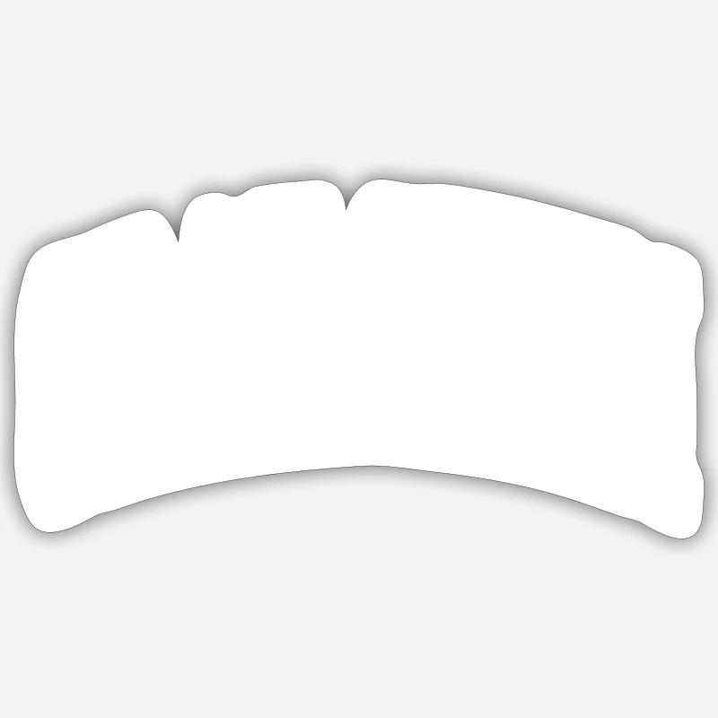 Crailsheim - Sticker taille S (10 x 10 cm) - blanc mat