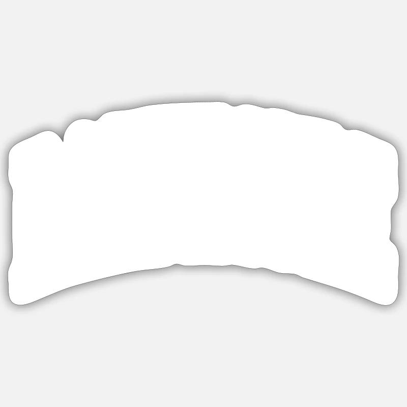 Baltimore - Sticker Größe S (10 x 10 cm) - Mattweiß