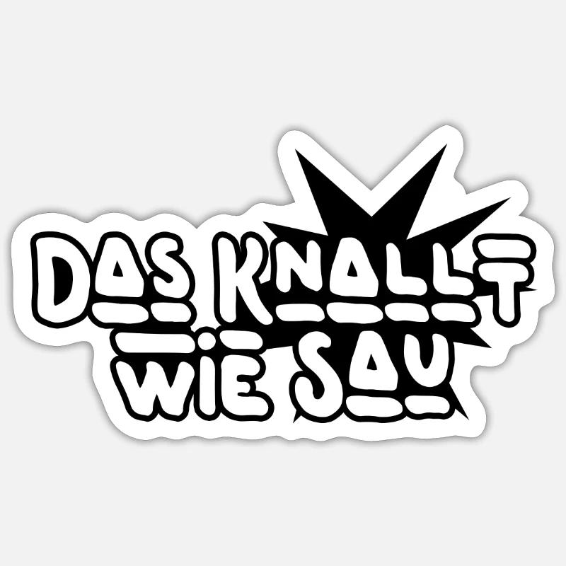 Sticker Größe S (10 x 10 cm) - 