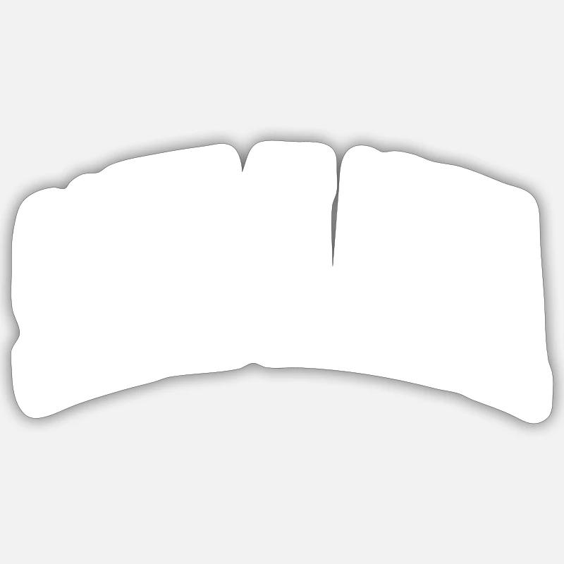 Sainte-Clarita - Sticker taille S (10 x 10 cm) - blanc mat