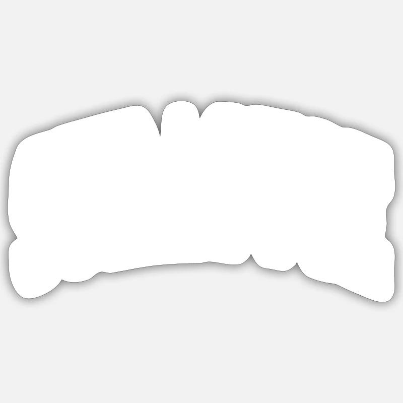 Syracuse - Sticker taille S (10 x 10 cm) - blanc mat